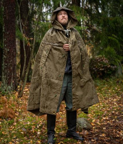Romanian Plash palatka Rain Cape Shelter Half Green Surplus