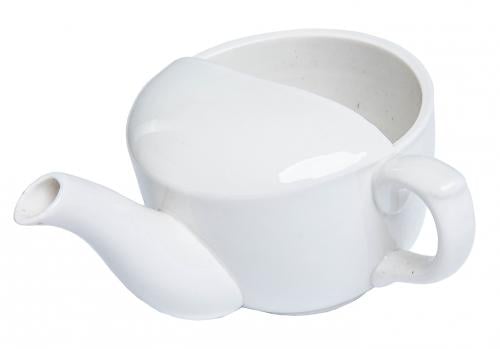 Soviet Hospital Porcelain Cup, Surplus Soviet Hospital Porcelain Cup, Surplus