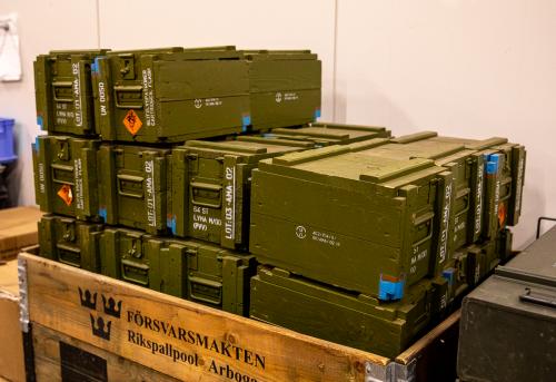 Danish M58 Wooden Box, Surplus.