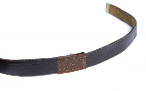 Soviet general purpose strap / pant belt, rubberized, surplus.