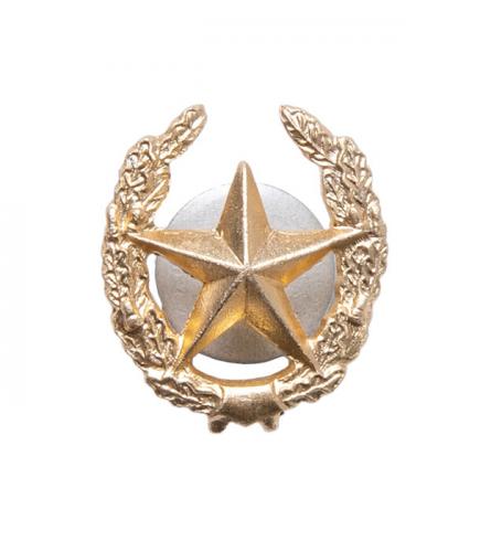 Soviet collar branch insignia, metal, motorized infantry, surplus Soviet collar branch insignia, metal, motorized infantry, surplus