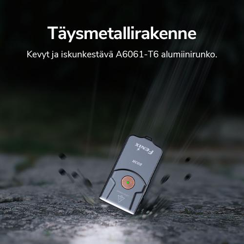 Fenix E03R Rechargeable Key-chain Flashlight.