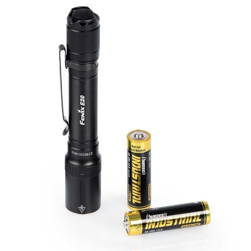 Fenix E20 V2.0 flashlight. 