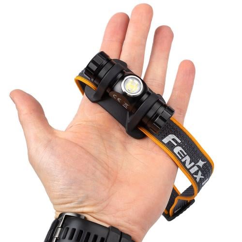 Fenix HM23 Headlamp. Handy size and light weight.