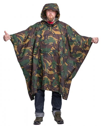 Dutch Rain Poncho, DPM, Surplus.