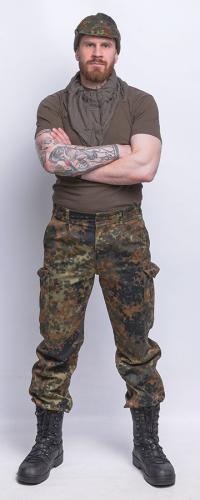 BW Cargo Pants, Flecktarn, surplus.