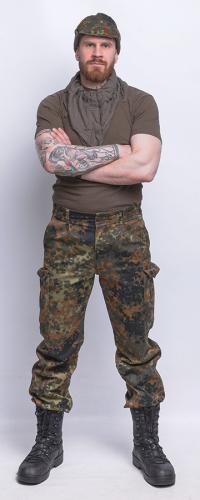 BW Cargo Pants, Flecktarn, surplus. 