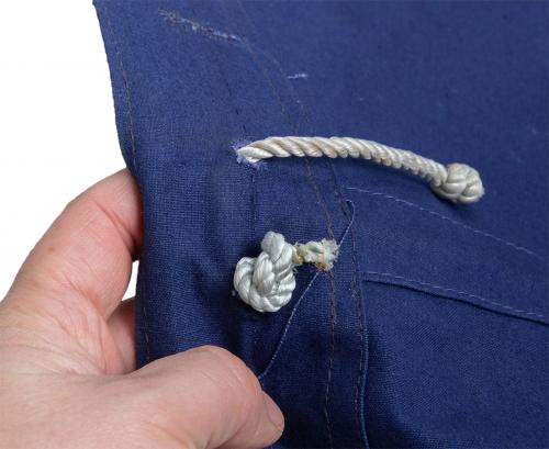 Romanian Plash-palatka Rain Cape/Shelter Half, Blue, Surplus.