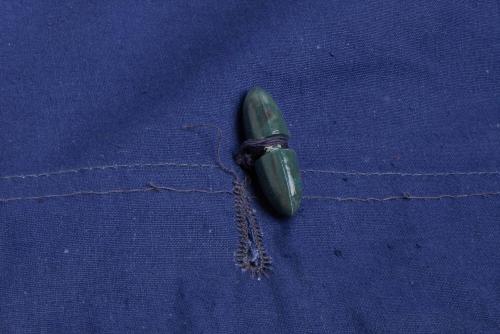Romanian Plash-palatka Rain Cape/Shelter Half, Blue, Surplus.
