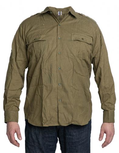 Romanian Service Shirt, Olive Drab, Surplus Romanian Service Shirt, Olive Drab, Surplus