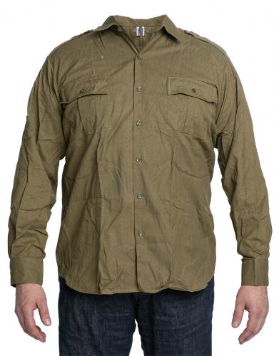 Romanian Service Shirt, Olive Drab, Surplus