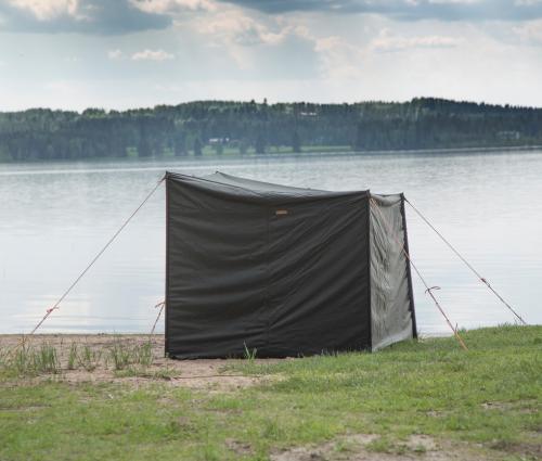 Savotta Hikimaja Sauna Tent with Stove and Stone Rack Savotta Hikimaja Sauna Tent with Stove and Stone Rack