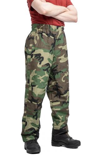 Dutch Field Pants w. Membrane, Woodland, Surplus.