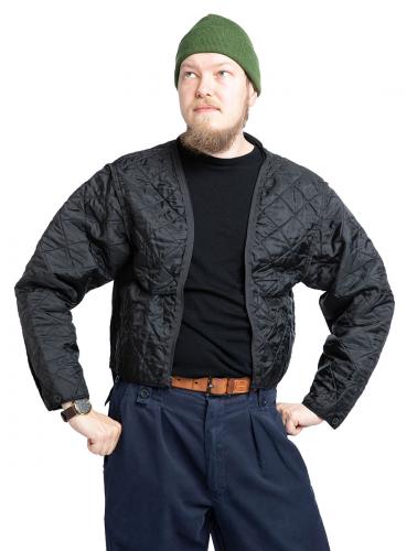 Dutch Field Jacket w. Membrane and Liner, Blue, Surplus. The lining doubles as a 70s hipster jacket.