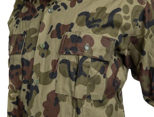 Romanian Field Shirt, Mozaic Camo, Surplus. 