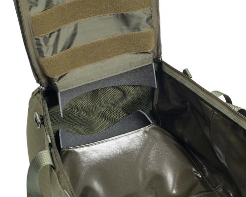 Savotta Keikka 80L Duffel Bag. Removable padding between layers of Cordura.
