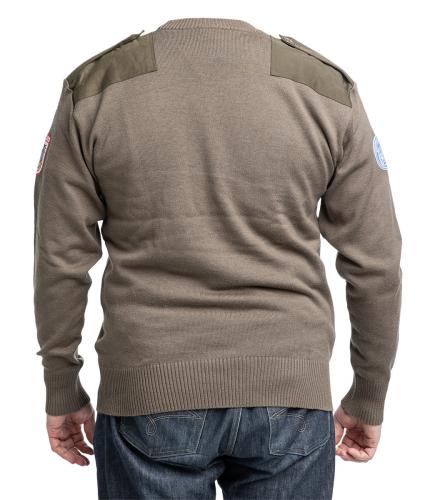 Austrian Pullover, Green, Surplus.