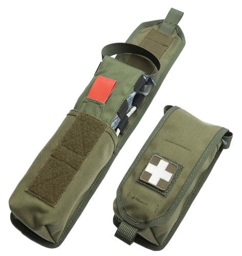 Särmä TST RK Magazine / Multipurpose Pouch. IFAK pouch configuration using an IFAK insert and medical patch (insert and patch sold separately).