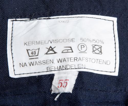 Dutch Navy Mission Pants, Navy Blue, Surplus.