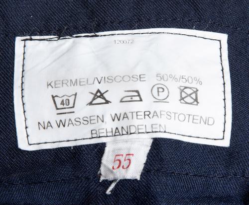 Dutch Navy Mission Pants, Navy Blue, Surplus. 