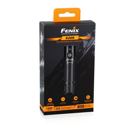 Fenix E28R Rechargeable Flashlight. 