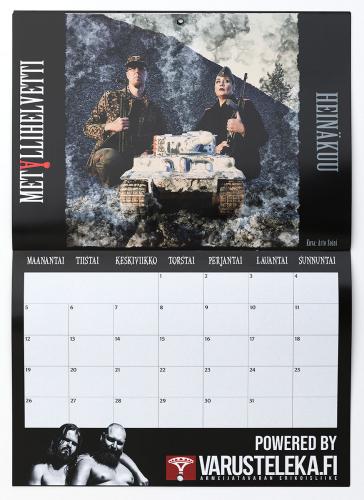 Finnish Heavy Metal Boy Calendar. 