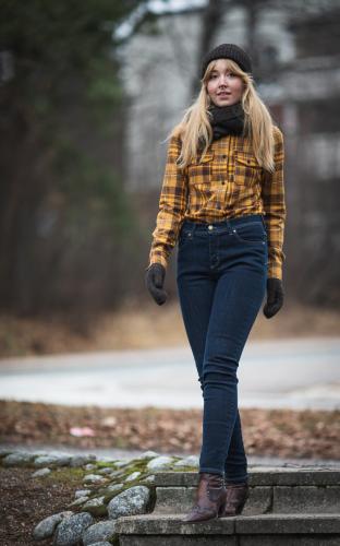 Särmä Women's Wool Flannel Shirt. 