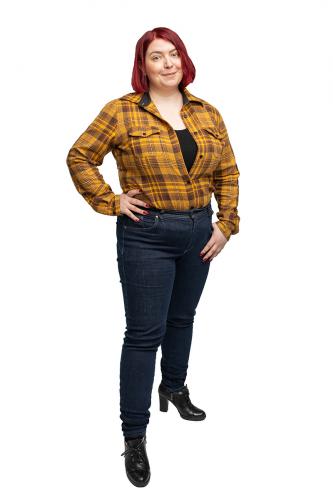 Särmä Women's Wool Flannel Shirt. 