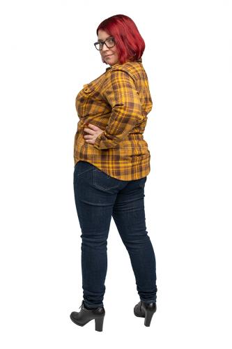 Särmä Women's Wool Flannel Shirt. 