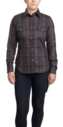 Särmä Women's Wool Flannel Shirt. 