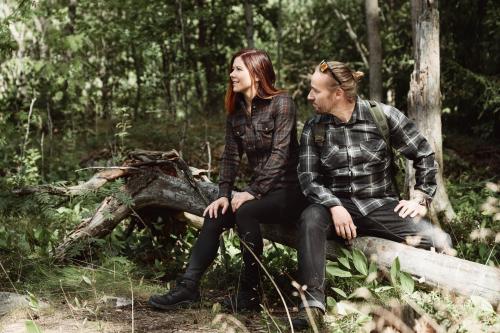 Särmä Women's Wool Flannel Shirt.