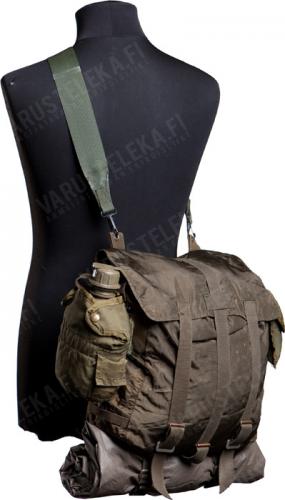 Austrian KAZ 75 General Purpose Pouch, Surplus. An example of the expansion capabilities of the pack. Nothing of these is included!