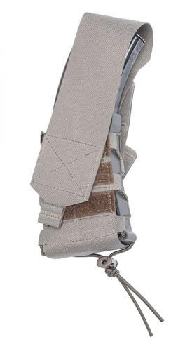 Särmä TST Rifle Magazine Pouch. The flap is held in place with Velcro, so you can adjust the height and angle.