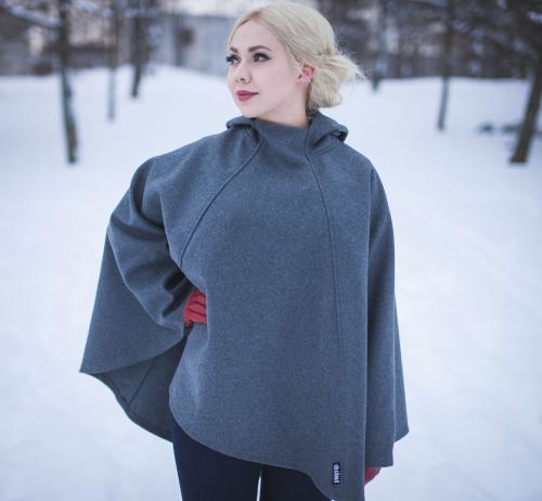 Jämä Luhka. Pictured the older model we used to make from gray Finnish army wool.