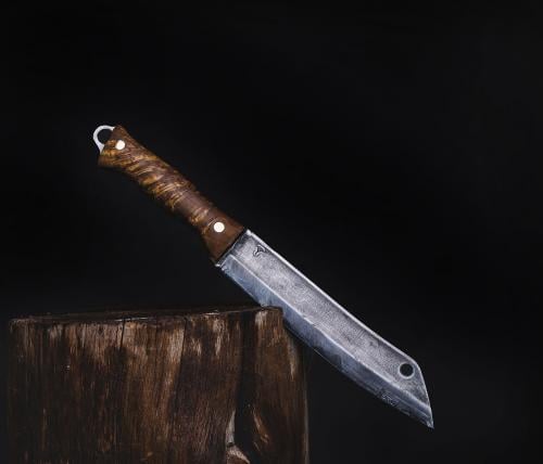 Terävä Skrama 200 Bare Tang, Carbon Steel.