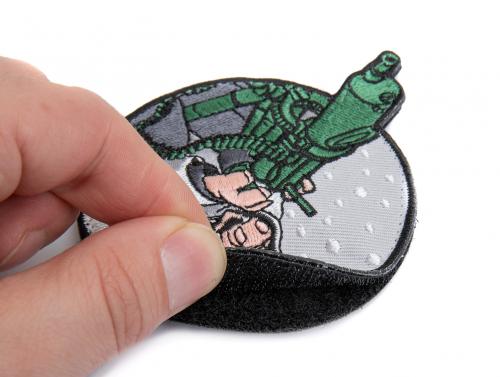 Särmä TST Joulukonsu Morale Patch.