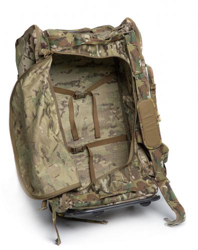 BlackHawk Go Box Rolling Load-Out Bag With Frame, X-Large, Multicam, Surplus.
