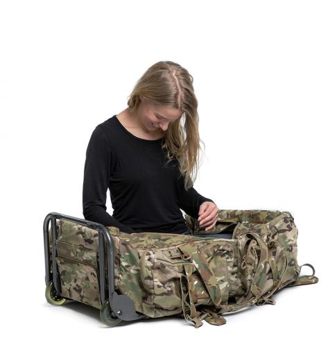 BlackHawk Go Box Rolling Load-Out Bag With Frame, X-Large, Multicam, Surplus. 