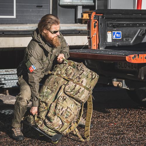 BlackHawk Go Box Rolling Load-Out Bag With Frame, X-Large, Multicam, Surplus. 