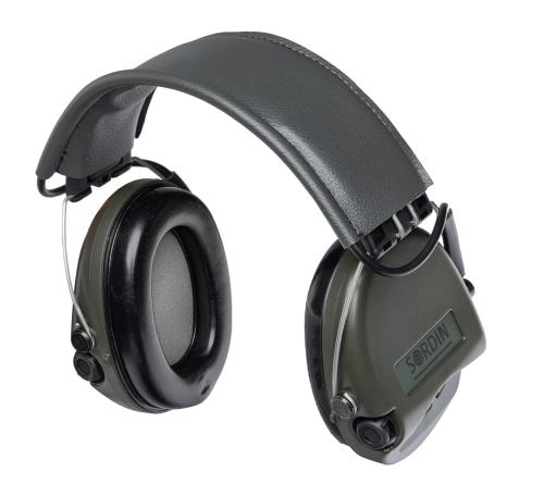 Sordin Supreme Basic Headband hearing protectors. 