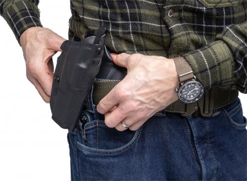 Safariland 6378 ALS Pistol Holster, Glock 17/22. The holsters in stock have a smooth finish unlike in this picture.