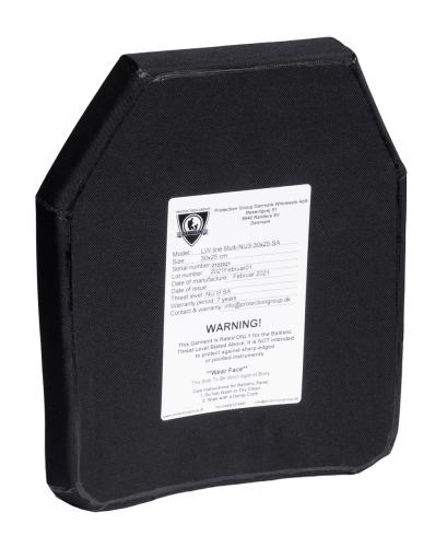 PGD HPPE Ballistic Plate, NIJ III Stand Alone.