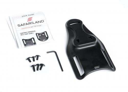 Safariland CUBL Cantable Universal Belt Loop, Mid-Ride. 