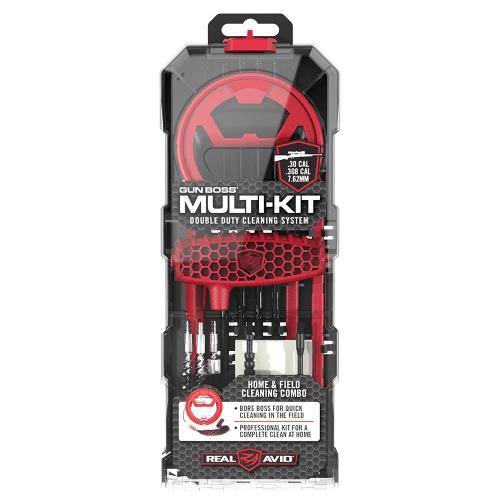 Real Avid Gun Boss, Double Duty Gun Cleaning Multi-Kit, .30, .308, 7.62 mm Real Avid Gun Boss, Double Duty Gun Cleaning Multi-Kit, .30, .308, 7.62 mm