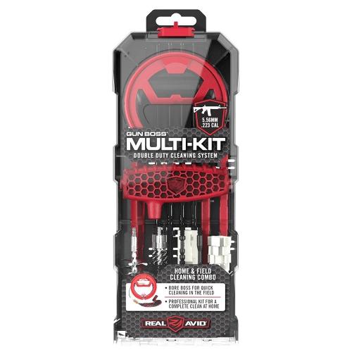 Real Avid Gun Boss, Double Duty Gun Cleaning Multi-Kit, .223/5.56 mm Real Avid Gun Boss, Double Duty Gun Cleaning Multi-Kit, .223/5.56 mm