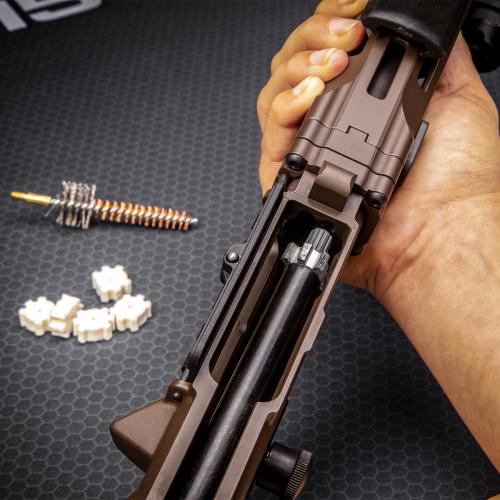 Real Avid Chamber Boss, AR-15. The scraper removes the most stubborn baked-on carbon.