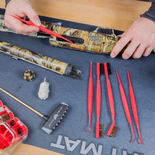 Real Avid, Accu-Grip Picks And Brushes, gun cleaning set.