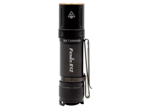 Fenix E12 V2.0 flashlight.
