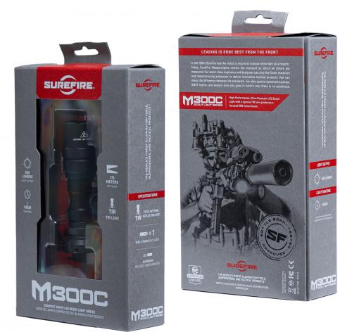 SureFire M300C Mini Scout Light Weaponlight, 500 lm. 