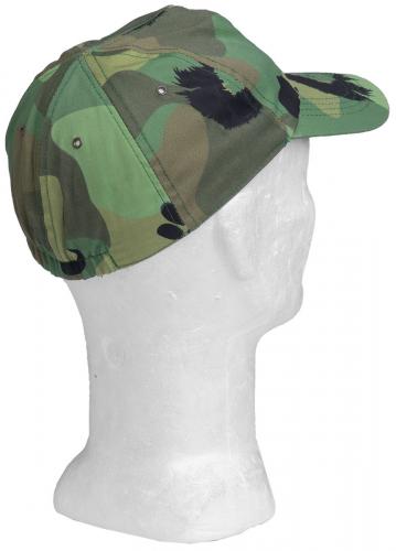 Beninese Anti-Poaching BDU Cap, Surplus. Unique camo pattern is designed for the Beninese park rangers.